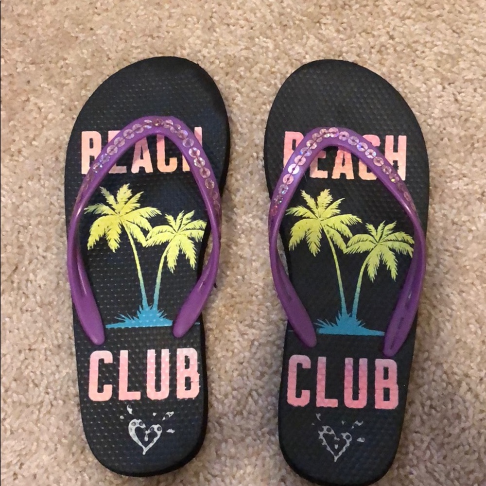 Kids flip flops from Justice